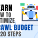 Learn How To Optimize Crawl Budget In 20 Steps